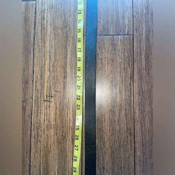 MK🖤bling  belt black leather belt Michael Kors belt rhinestone belt - Picture 13 of 15